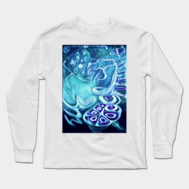 Underwater Danse Long Sleeve T-Shirt by Tovers